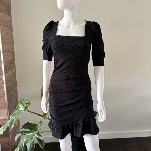 Pre-Loved ba&sh Women's Black "Lady Dress" Sz Small - Picture 2 of 13